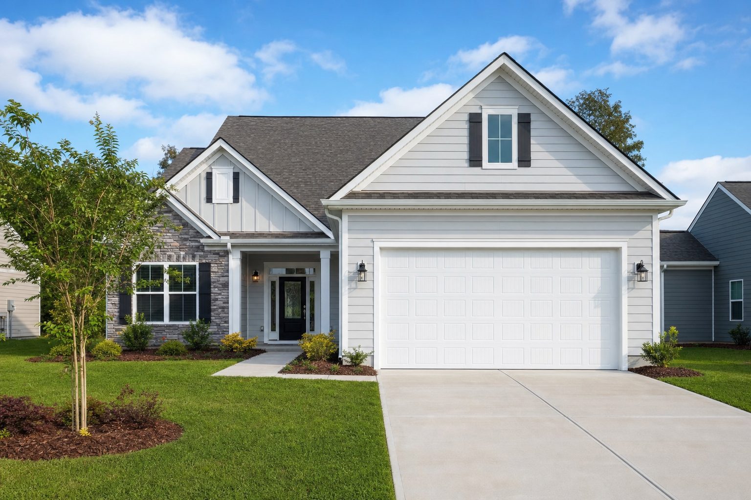 Garage door service in Harrisburg, NC